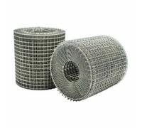 The Mesh Company 1/4" - 6mm Hole Galvanised Welded Wire Ratmesh - 6 Metre X 100mm