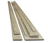 The Mesh Company Aluminium Flat Bar Metal Strip | 6082 Grade, 19.05mm Width x 6.35mm Thick x 300mm Length