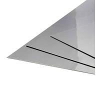 The Mesh Company Magnetic Stainless Steel Sheet 430 | Premium SS430 Sheet Metal in Various Thicknesses (0.5mm - 2.5mm) (1.2mm Thick 500 x 1000mm Sheet)
