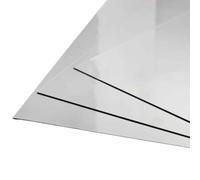 The Mesh Company Magnetic Stainless Steel Sheet 430 | Premium SS430 Sheet Metal in Various Thicknesses (0.5mm - 2.5mm) (1mm Thick 500 x 1000mm Sheet)