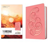The Message Deluxe Gift Bible (Leather-Look, Pink and Gold Waves): The Bible in Contemporary Language