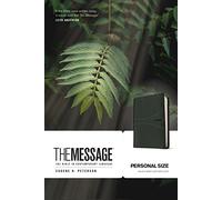 The Message Personal Size, Black Wave, Leather Like: The Bible in Contemporary Language