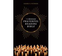 The Message Prayerful Reading Bible (Hardcover)