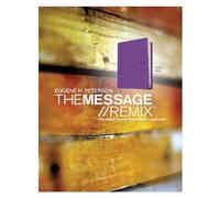 The Message Remix 2.0 Purple Swirl Leather Like (Navpress Devotional Readers): The Bible in Contemporary Language: Purple Swirl Leather-Look