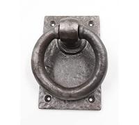 The Metal Magician Black Antique Cast Iron Door Knocker - Black 3