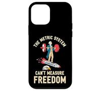 The Metric System Can’t Measure Freedom Funny USA Case for iPhone 12 mini