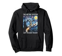 The Metric System Can't Measure Freedom 4th of July Pullover Hoodie