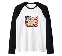 The Metric System Can't Measure Freedom Raglan Baseball Tee