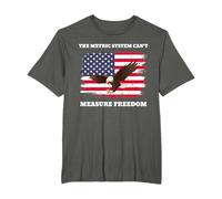 The Metric System Can't Measure Freedom USA Meme T-Shirt