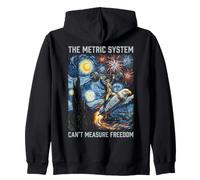 The Metric System Can't Measure Freedom Zip Hoodie