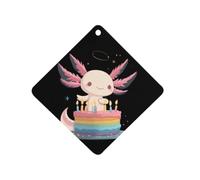 The Mexican Axolotls And Cake Car Aromatherapy Tablets | Air Freshener Hanging Scented Cards Home Rooms Bathrooms Wardrobe