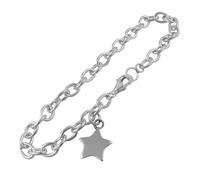 The Mexican Collection Celestial Star Hallmarked Solid 925 Sterling Silver Chain Bracelet