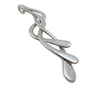 The Mexican Collection Long Solid Hallmarked 925 Sterling Silver Triple Drop Pendant for Women