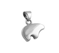 The Mexican Collection Native American Bear Solid 925 Sterling Silver Pendant Handmade Jewellery
