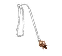 The Mexican Collection Pomegranate Fruit Necklace Mixed Metal 925 Silver and Copper Necklet for Women