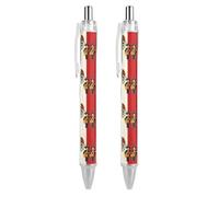 The Mexican Cultural Flag Smooth Retractable Ballpoint Pens 2 PCS