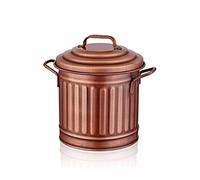 Rozi Copper Countertop Waste Basket (4 Litres)