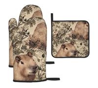 The Mice Are Queuing Up. Heat Resistant Colorful Kitchen Gloves Hot Pads, Cute Baker Stuff, Kitchen Gifts For Cooking Lover Cooks Mom