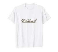The Michael Ever Gold Value Graphic T-Shirt, Men, White, XL