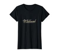The Michael Ever Gold Value Graphic T-Shirt, Women, Black, XS