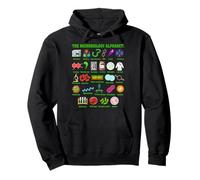 The Microbiology Alphabet Science Graphic Pullover Hoodie