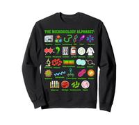 The Microbiology Alphabet Science Graphic Sweatshirt