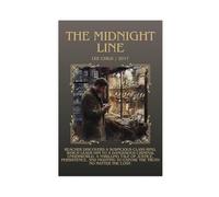 The Midnight Line by Lee Child Poster Canvas Poster Wall Art Decor Print Picture Paintings for Living Room Bedroom Decoration 16x24inch(40x60cm)