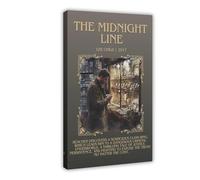 The Midnight Line by Lee Child Poster Canvas Poster Wall Art Decor Print Picture Paintings for Living Room Bedroom Decoration 12x18inch(30x45cm)
