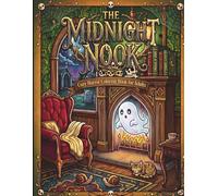 The Midnight Nook: A Cozy Horror Coloring Book for Adults: Intricate Victorian Haunted Scenes with Ghosts, Gothic Libraries, Spooky Interiors and ... for Relaxation and Creative Escape