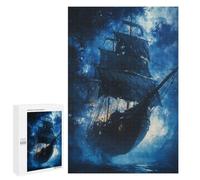 The Midnight Pirate Jigsaw Puzzle, 1000 PCS, for Adults And Families, An Enjoyable Family Activity for Time Spent Together