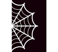 The Midnight Web Journal: A Minimalist High-Contrast Notebook for Daily Writing, Goal Tracking, and Creative Reflection