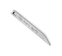 The Mighty Bar - Heavy Duty Keychain Prybar EDC Pry Bar for Every Day Carry Small Stainless Steel or Titanium Key Chain Multitool Prybar for Keys - Made by Gear Spool (Titanium)