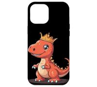 The Mighty Dinosaur King with a Golden Crown Case for iPhone 12 Pro Max
