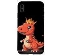 The Mighty Dinosaur King with a Golden Crown Case for iPhone XS Max