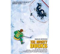 The Mighty Ducks Cinema Movie Film A3 A4 Print Poster Wall Art Home Decor Album Gift Present Photo Living Room Dining Room Bedroom Hall Loft Office Unframed (A4)