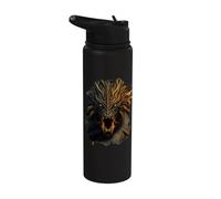 The Mighty Fantasy Dragon Awakens Stainless Steel Insulated Water Bottle