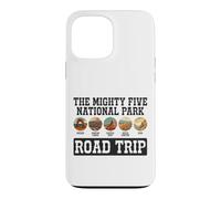 The Mighty Five National Parks Utah Road Trip Souvenir Case for iPhone 13 Pro Max