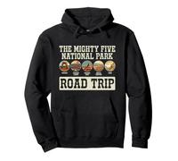 The Mighty Five National Parks Utah Road Trip Souvenir Pullover Hoodie