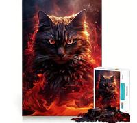 The Mighty Hellcat 1000 Piece Jigsaw Puzzles for Adults Jigsaw Thought Toy Indoor Fun Accurate Edge Art Collectible (50x75cm)