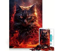 The Mighty Hellcat Puzzles for Teenagers 1000 Pieces Think Smart Toy Soothing Play Smooth Cut Amazing Present (38x26cm)