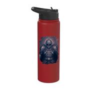 The Mighty Knight with Powerful Aura Stainless Steel Insulated Water Bottle