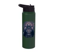 The Mighty Knight with Powerful Aura Stainless Steel Insulated Water Bottle