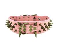 The Mighty Large Spiked Studded Dog Collar Protect Dog's Neck from Bites Durable & Stylish Spike Collar for Mastiff Pitbull