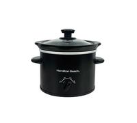 'The Mighty Mini' 1.8L Black Slow Cooker Hamilton Beach Black One Size