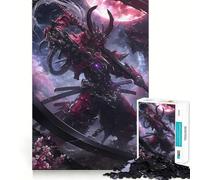 The Mighty Samurai 1000 Piece Jigsaws for Teenagers Puzzle Wise Think Toy Simple Fun Tight Cut Santa Wish Pick (50x75cm)