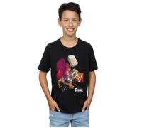 The Mighty Thor Mjolnir T-Shirt Marvel Black 3-4 Years