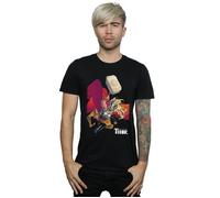 The Mighty Thor Mjolnir T-Shirt Marvel Black M