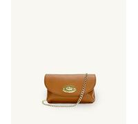 The Mila Leather Crossbody Phone Bag Apatchy London Tan One Size