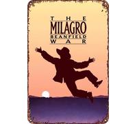 The Milagro Beanfield War Movie Poster Retro Funny Metal Tin Sign, Outdoor Home Wall Decoration 8x12inch