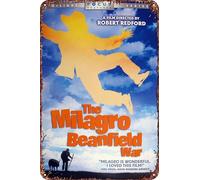 The Milagro Beanfield War Movie Poster Retro Funny Metal Tin Sign, Outdoor Home Wall Decoration 8x12inch